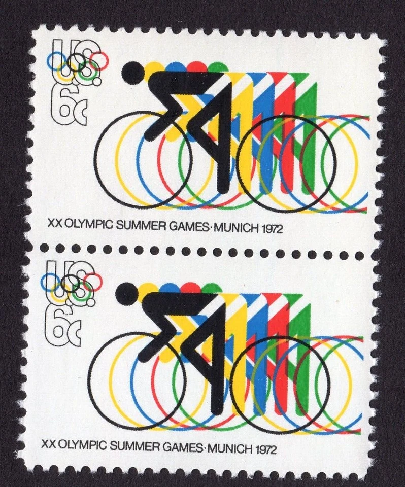 Scott #1460 Bicycling Pair of Stamps - MNH - Image 1 of 1