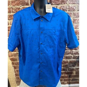 Pearl Izumi Rove Snap Buttion Down Shirt Mens Size XXL New With Tags - Picture 1 of 6