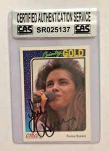 Authentic 1992 Sterling Cards Ronna Reeves Auto Card