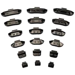 HASKYY® 225x Schlaggewichte STAHLFELGEN 5g-30g Auswuchtgewichte Wuchtgewichte  - Bild 1 von 9