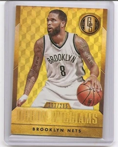 Tarjeta Deron Williams 2014-15 Panini Gold Standard/285 Brooklyn Nets - Imagen 1 de 2