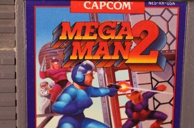 Nintendo Mega Man 2 II NES vintage original classic video game cartridge 1989