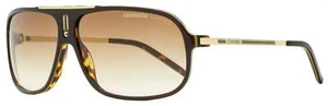 Carrera Wrap Sunglasses Cool CSVID Brown/Havana/Gold 65mm - Picture 1 of 2