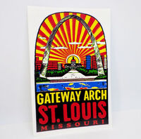 Missouri Souvenir Mini Arch Louis St Made of Metal
