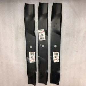 (3) mower blades Exmark 103-0301 613112 613250 633483 103-2530 3022760 [BT a - Picture 1 of 2