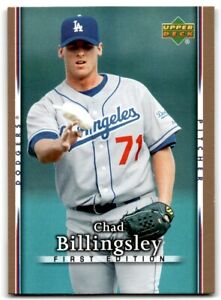 2007 Upper Deck First Edition Chad Billingsley Baseball Cards #232