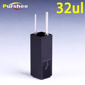 ba88a flow quartz cell with steel tube 0.03ml - Picture 1 of 5