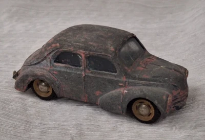 Vintage 1947/1948 CIJ Renault 4CV Tekno Toys Made in Denmark Rare!! - Image 1 of 4