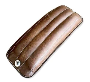 Harley Softail 2000-2022 asiento de pasajero delgado P-Pad marrón Dist Tuck Roll MRC - Imagen 1 de 3