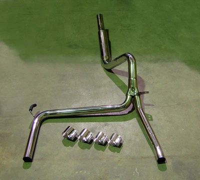 Catback Stainless Exhaust + Bandclamps LS1 LT1 SS Z28 FOR Camaro Trans Am 3" - Image 1 of 4