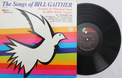 FRED BOCK THE SONGS OF BILL GAITHER LP 12" RECORD HAMMOND ORGAN - Image 1 of 2
