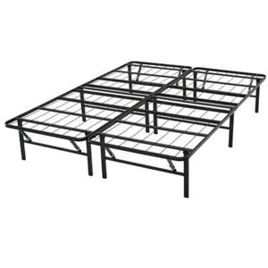 BedTech Reinforced High Rise Platform Bed Mattress Foundation QUEEN - Picture 1 of 1