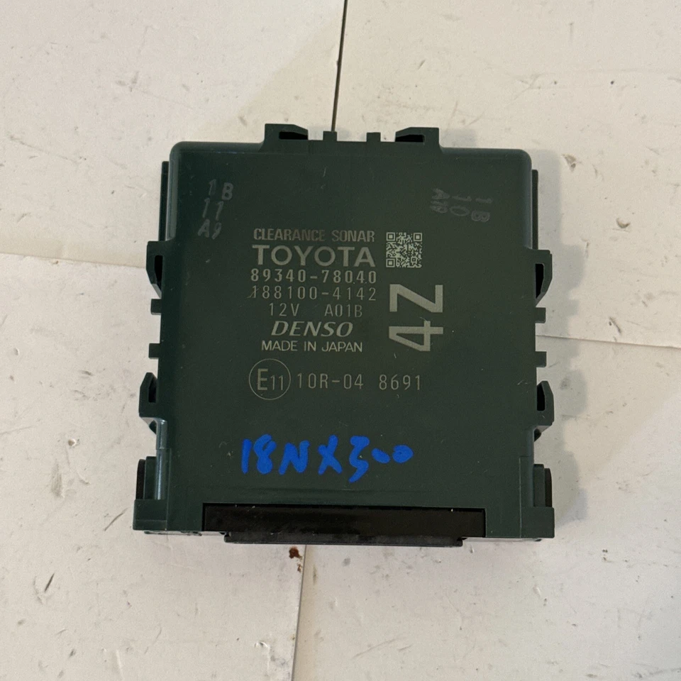 2018 LEXUS NX300 DRIVER PARK ASSIST CONTROL MODULE OEM 89340-78040 Foto 1 de 4