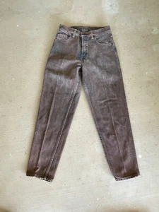 Vintage Levi's Special￼ Stonewashed Sienna Brown Jeans 30x30 Special reserve - Picture 1 of 9