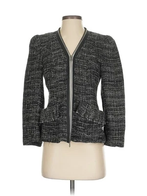 Nanette Lepore Women Gray Blazer 4 - Image 1 of 4