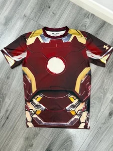 Under Armour Men's Iron Man Alter Ego Marvel Compression Shirt XL - Picture 1 of 5