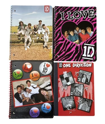 One Direction 1D Notebook Bundle 4 Total NEW-2013 - Image 1 of 4
