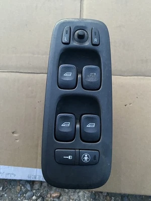 ALGUNOS 2000 2001 2002 VOLVO V70 XC70 S60 S80 INTERRUPTOR DE VENTANA DEL CONDUCTOR MAESTRO DELANTERO Foto 1 de 4