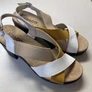 Correa para mujer Igi & Co 1667400 napa blanca de cuero hecha en Italia talla 40 EE. UU. 9,5 - Imagen 1 de 9