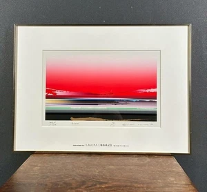 Tetsuro Sawada "Glow" Serigraph Pencil-Signed Framed ED150 1994 - Picture 1 of 11