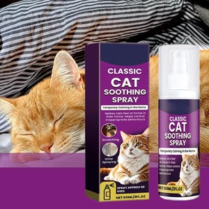 Pet Calming Spray For Cat Dog Reduce Your Pet’s Anxiety 60 ML Relief Aggres Y4E5 - Bild 1 von 10