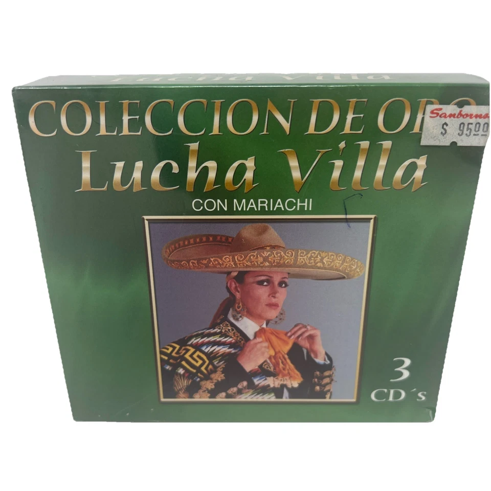 Coleccion de Oro [Box Set] by Lucha Villa (CD, Apr-2003, 3 Discs, Balboa Nuevo Foto 1 de 4