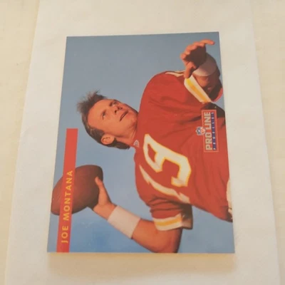 1993 Pro Line #559 Joe Montana Kansas City Chiefs  - Image 1 of 2