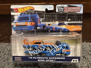 Hot Wheels Car Culture Team Transport ‘70 Plymouth Superbird #18 Richard Petty - Picture 1 of 4