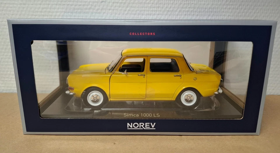 Simca 1000 LS 1974 1/18 Norev nuova scatola originale - Immagine 1 di 1
