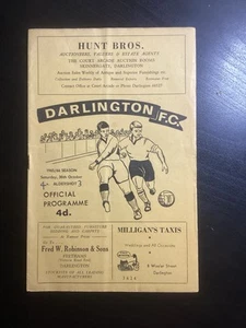 1965-66 Darlington v Aldershot Division 4 Football Programme - Picture 1 of 2