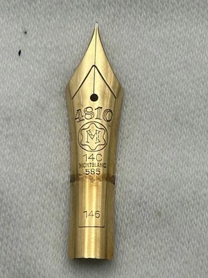 Nib Part for Montblanc 146 FP,  14C Extra fine-Excellent Condition - Image 1 of 4