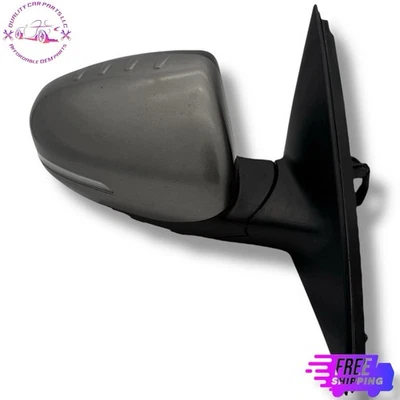 🚗✅ Espejo retrovisor puerta pasajero derecho Kia Optima 2014-2015 vista lateral gris OEM CON señal Foto 1 de 4