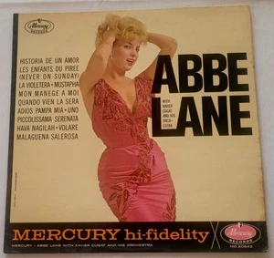 Abbe Lane Vinyl with Xavier Cugat MONO High Fidelity Mercury Records MG 20643 - Picture 1 of 4