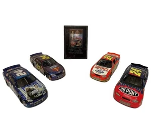 Set (4) Jeff Gordon Action 1:24 Diecast Stock Cars und eine BONUS Karte/Plakette - Bild 1 von 7