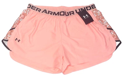 Under Armour Shorts Womens Size Large Loose UA Play Up Print Inset - Image 1 of 4