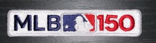 MLB 150TH ANNIVERSARY PATCH JERSEY SLEEVE STYLE 3.5" X .5" BASEBALL LIMITED ED