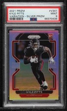 2021 Panini Prizm Variation Silver Prizm Kyle Pitts #V-341 PSA 9 MINT Rookie RC