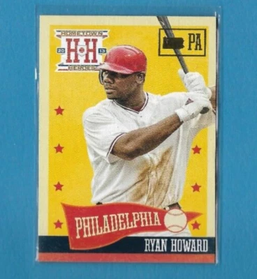 2013 Panini Hometown Heroes State Ryan Howard 'PA'Parallel Card Pennsylvania #15 - Image 1 of 2