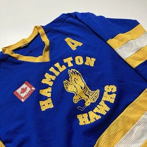 vintage hamilton hawks canada hockey jersey sweater - Picture 1 of 6