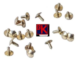 Peco NR-90 - 20 x N Gauge Turned Brass Buffer Heads (was Parkside PN50) - DSA Po - Picture 1 of 22