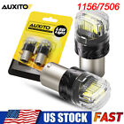 2Pc Auxito 1156 7506 Ba15s Led Reverse Brake Turn Signal Light Bulb 4000Lm White