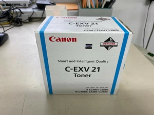 Original Canon C-EXV 21 cyan Toner 14.000 Seiten ungeöffnet - Bild 1 von 1