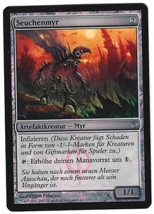 FOIL  Seuchenmyr / Plague Myr  - MIRRODIN BESIEGED -  deutsch  (nm +)  *Infect* - Bild 1 von 1