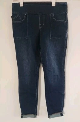 Rock & Republic Women’s Denim Rx Fever Pull On Jegging Denim Legging 16 L Cuffed - Image 1 of 4