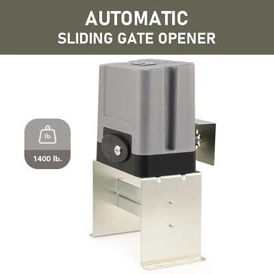 Auto-Sensing High Speed Sliding Gate Opener AC Motor Remote Control 600kg Cap - Image 1 of 4