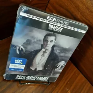 Dracula 1931 4K Collector STEELBOOK (4K+Blu-ray-No Digital)-Free Box S&H - Picture 1 of 12