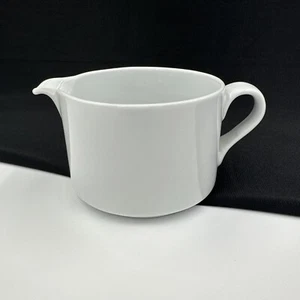 Dansk Bistro Bisserup White Stoneware Creamer Made In Portugal - Picture 1 of 12