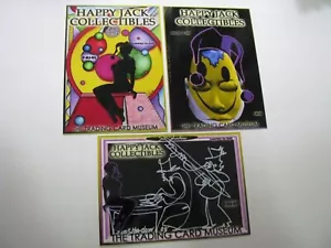 Happy Jack Collectibles Fine Art Museum Promo 3 Card Set L/E 1/250 PHJ01-PHJ03 - Picture 1 of 3