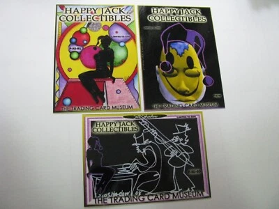 Happy Jack Collectibles Fine Art Museum Promo 3 Card Set L/E 1/250 PHJ01-PHJ03 - Image 1 of 3