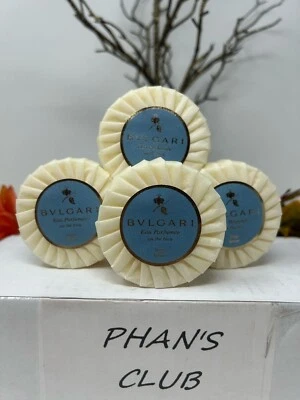 Jabón BVLGARI Eau Parfumee Au the Bleu Savon 4 x 1,7 OZ Foto 1 de 4